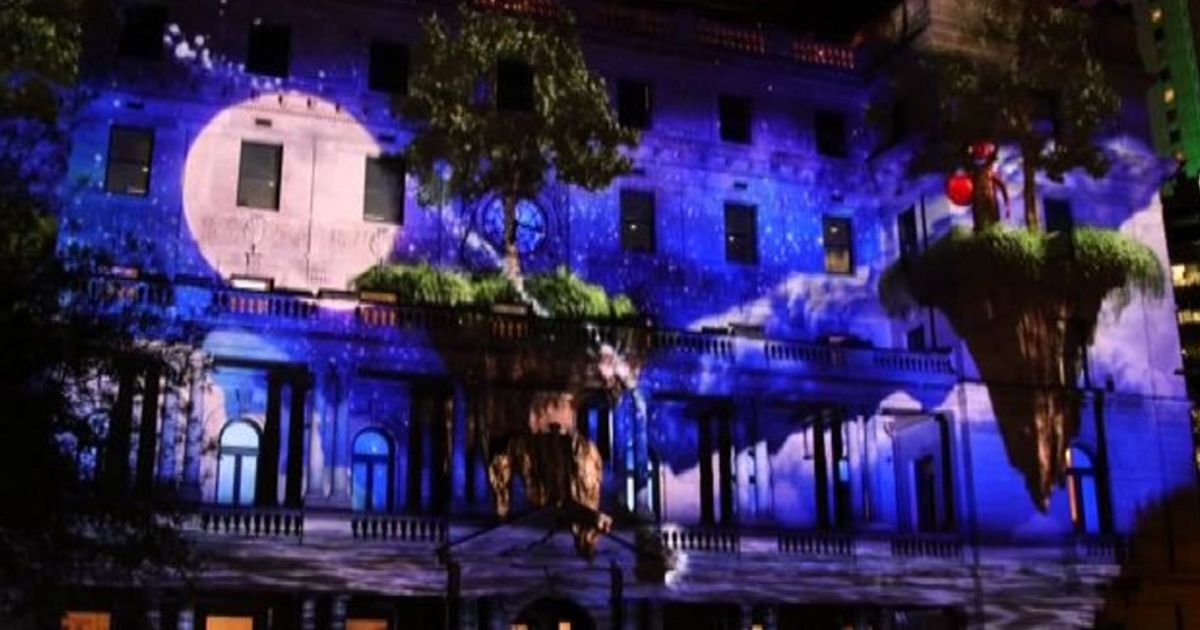 A Sydney lo spettacolo di musica e luci del festival “Vivid”