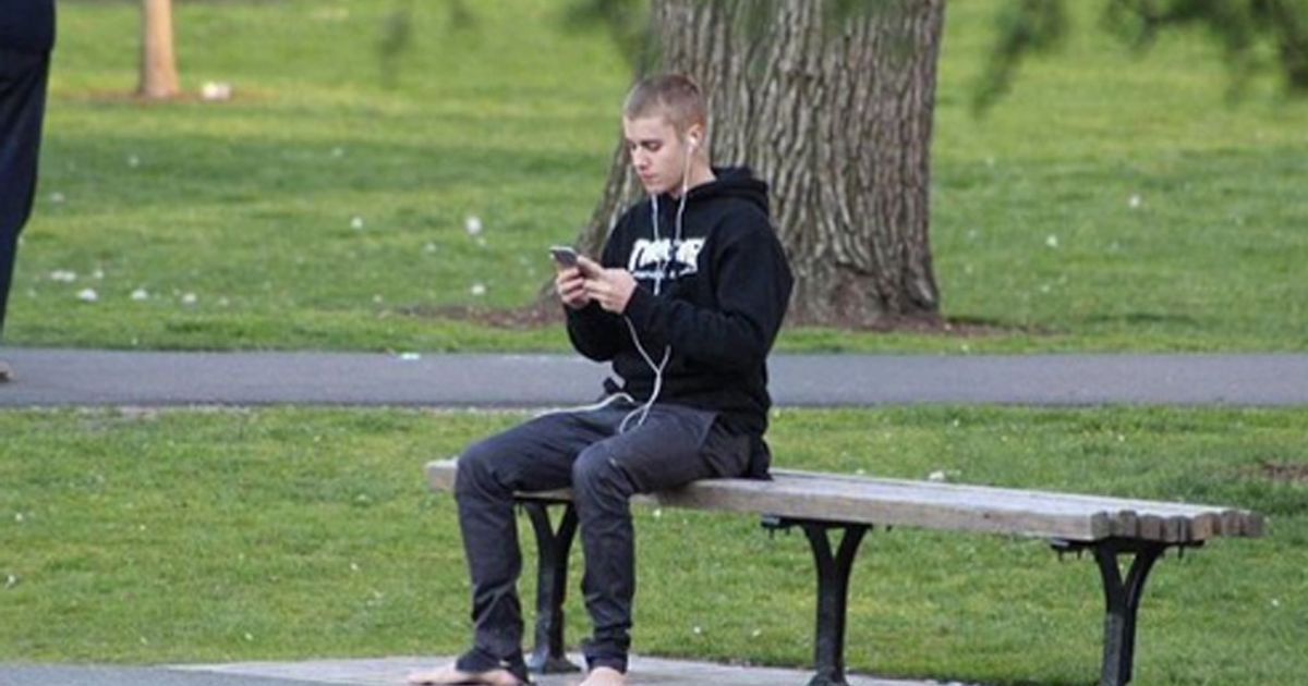 “A piedi nudi nel parco” con Justin Bieber