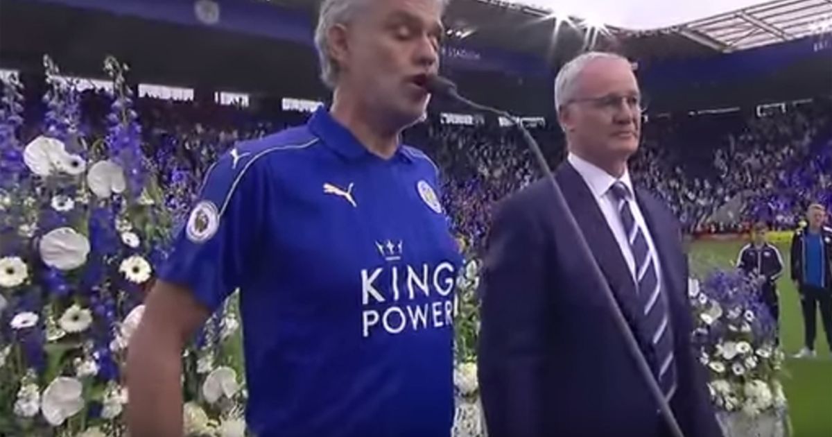 Bocelli e Ranieri e la promessa mantenuta: ha cantato per il Leicester