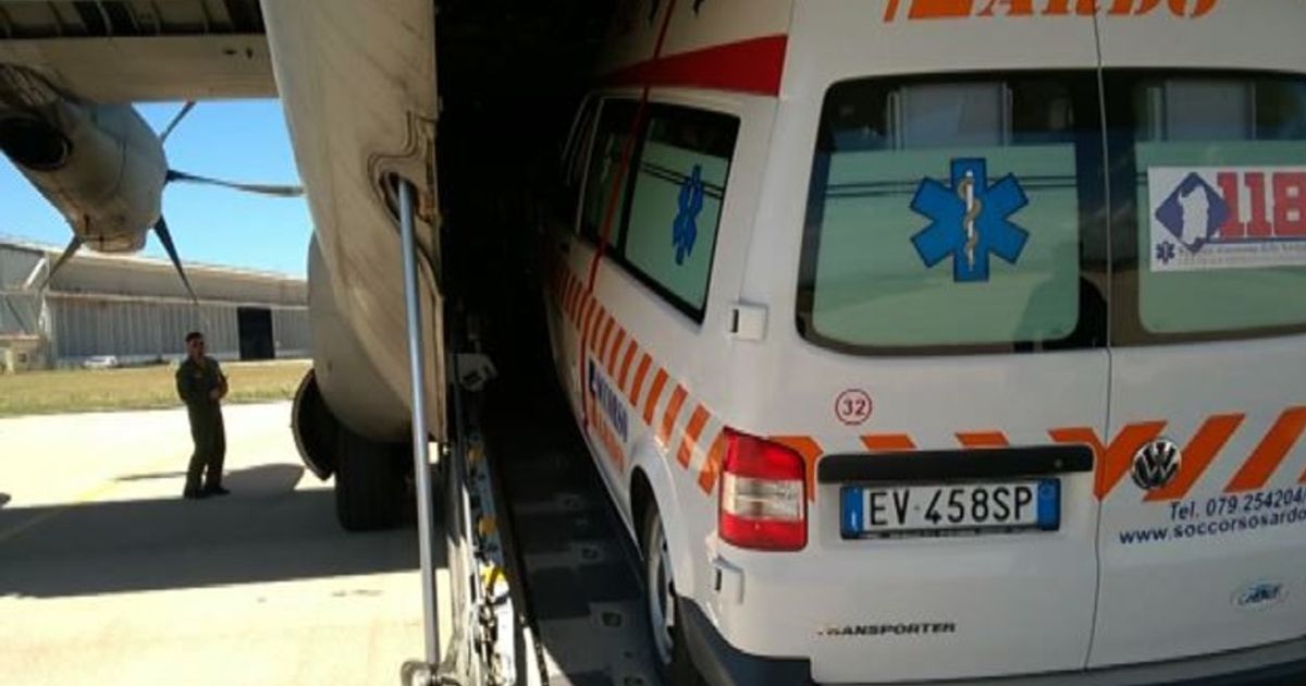 Un’ambulanza in volo per salvare la vita a un bimbo di 8 anni