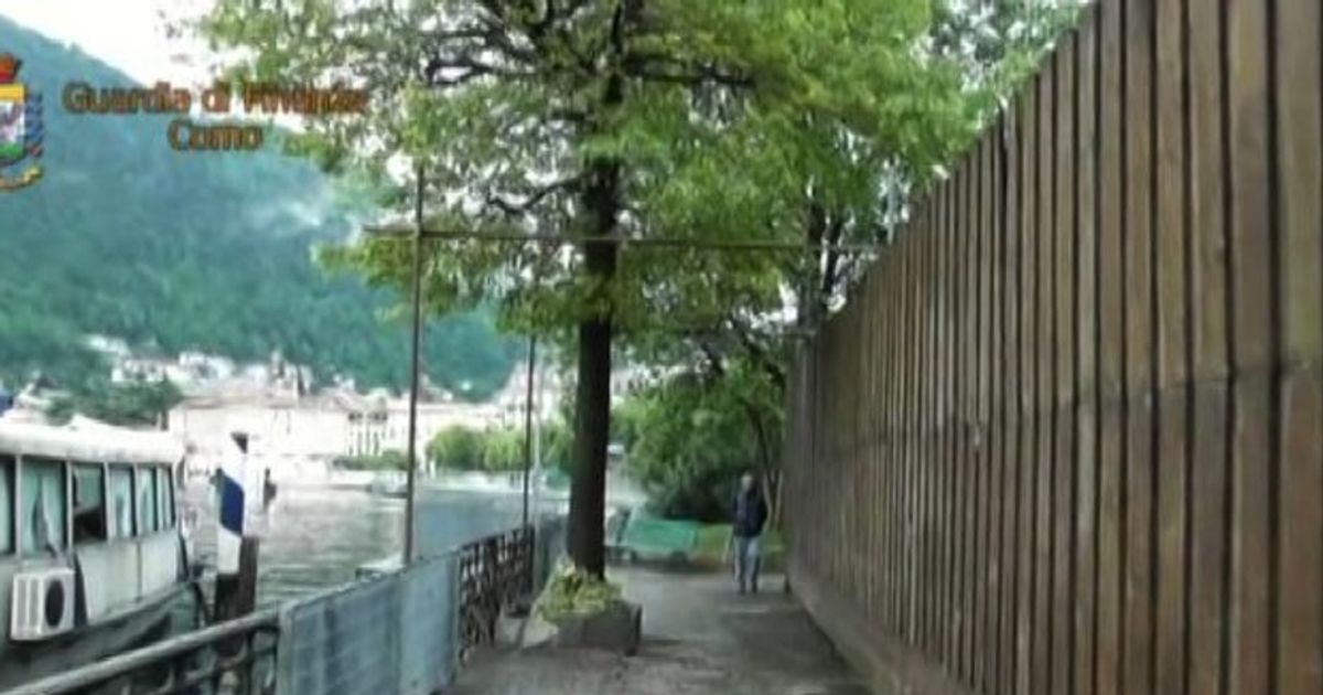 Quattro arresti Gdf per appalti costruzione paratie Lago di Como