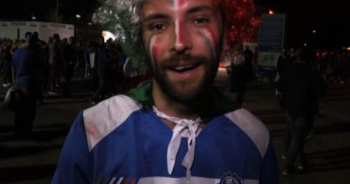 La gioia dei tifosi a Lione dopo 2-0 al Belgio: che gran partita