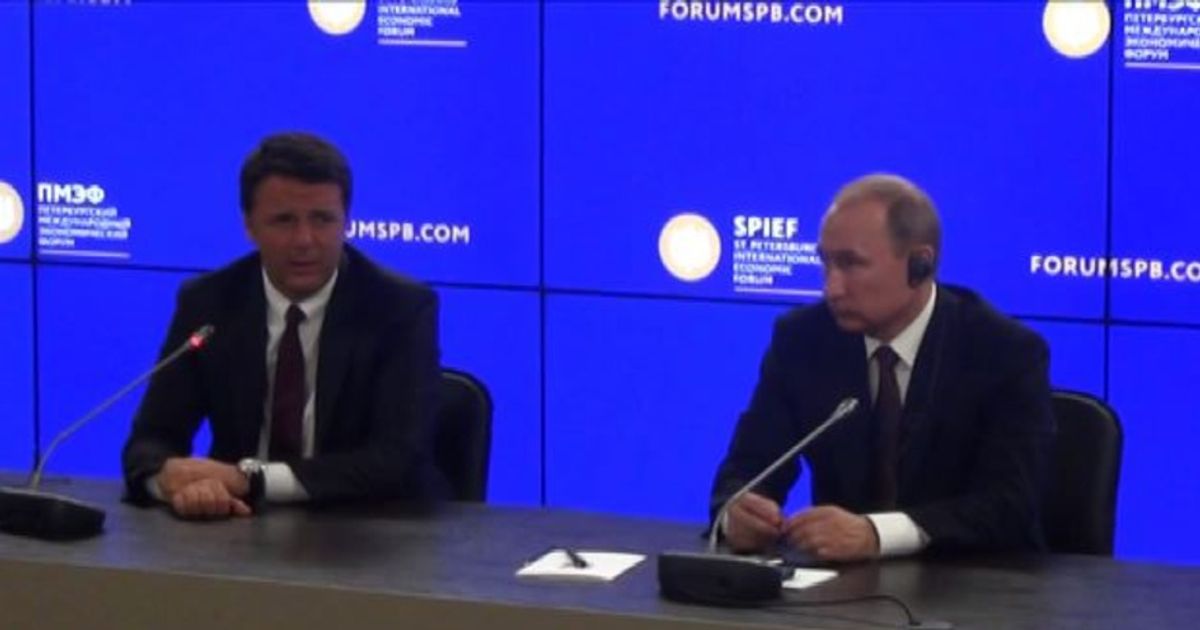 Euro 2016, Renzi: mi ha informato Putin del goal dell’Italia