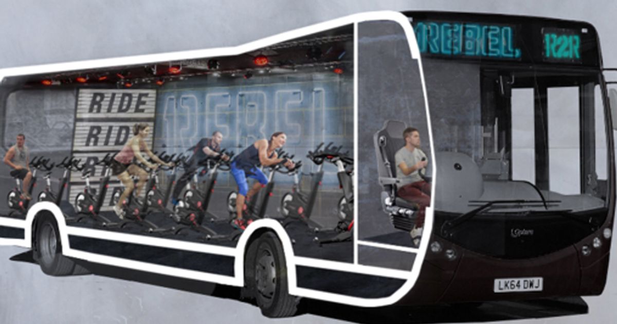 Autobus del futuro? Esiste ed è una palestra in movimento