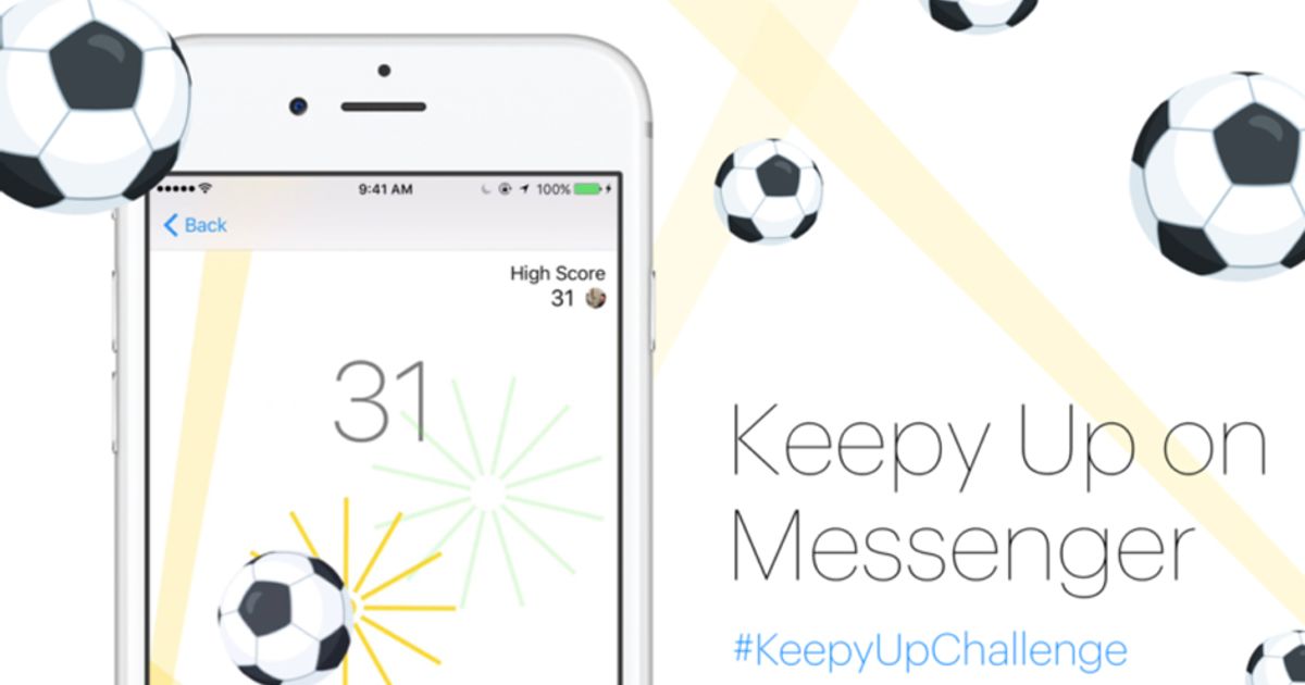 Il gioco del calcio arriva sullo smartphone grazie a messenger!