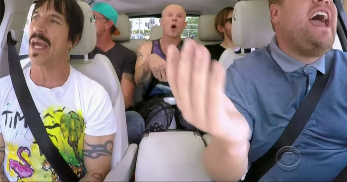 Carpool con i Red Hot Chili Peppers!!!