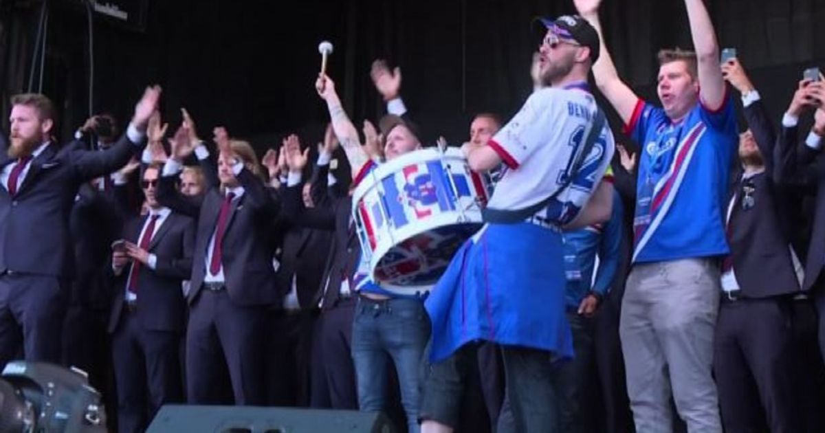 Euro 2016, l’ultimo saluto vichingo degli islandesi alla squadra