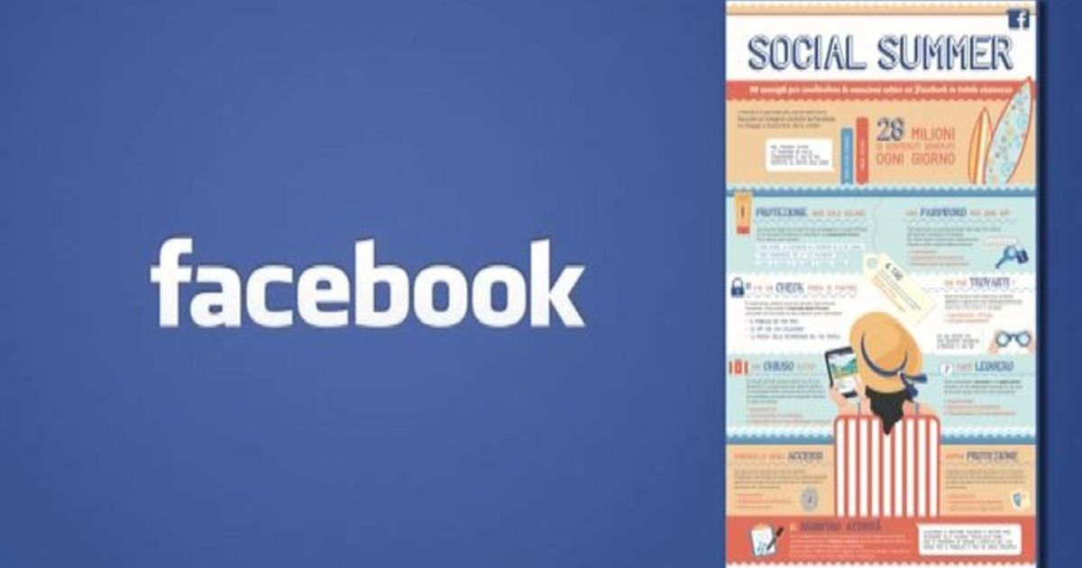 I consigli di Facebook per un’estate social sicura