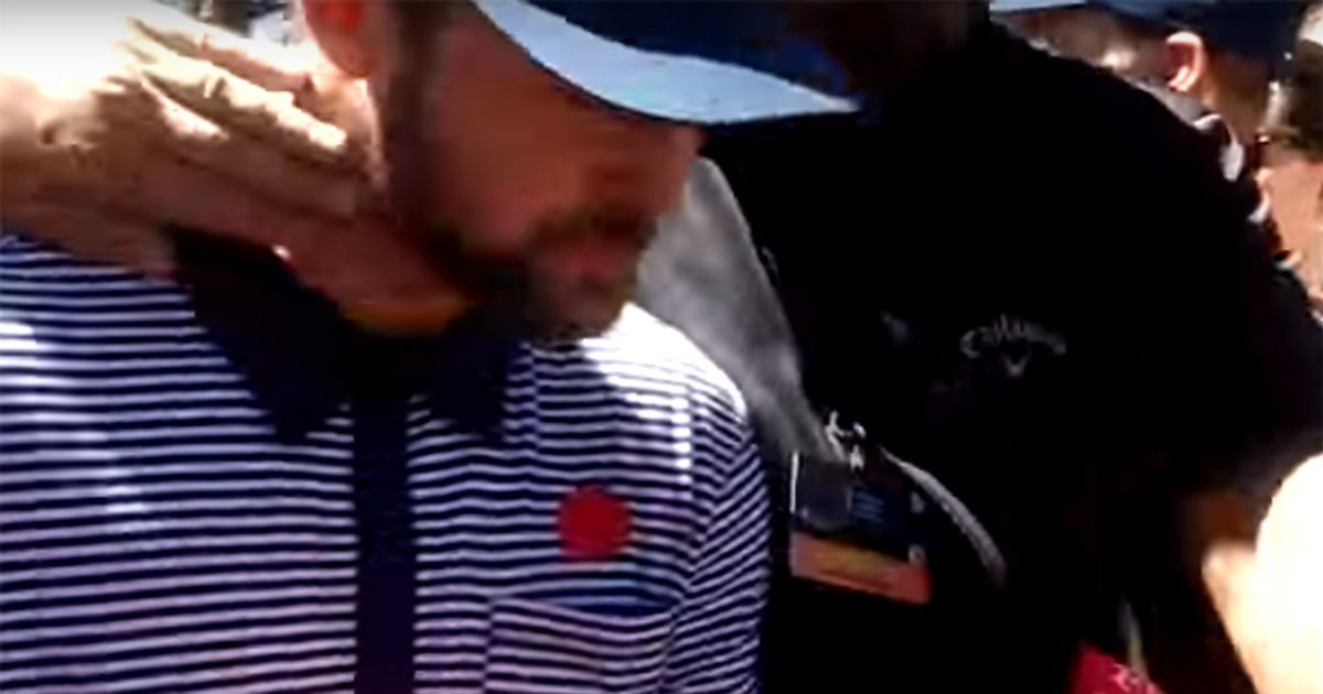 Justin Timberlake schiaffeggiato