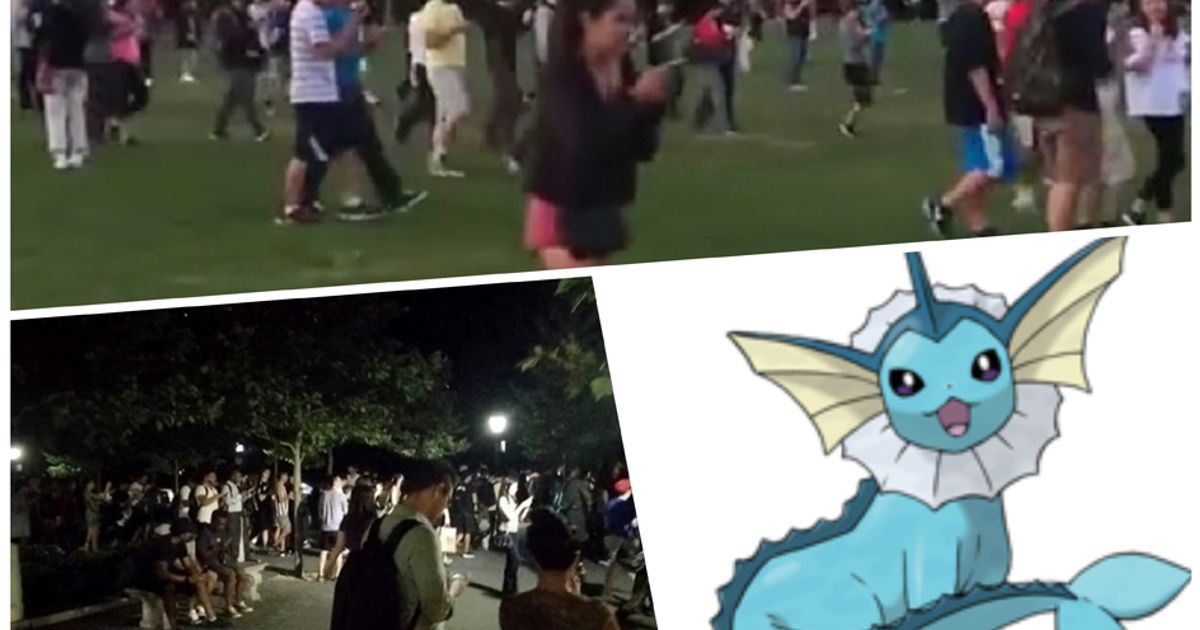 Pokemon Go invasione a Central Park per Vaporeon