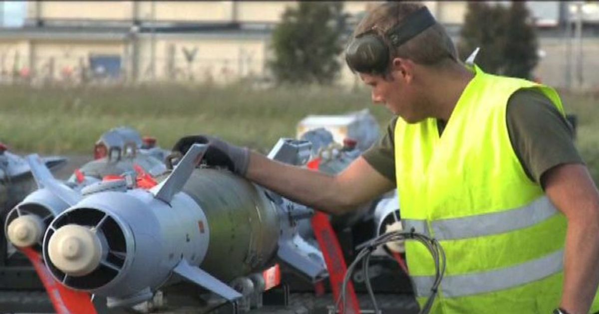 Nella base italiana di Sigonella, pronta per i raid Usa anti-Isis