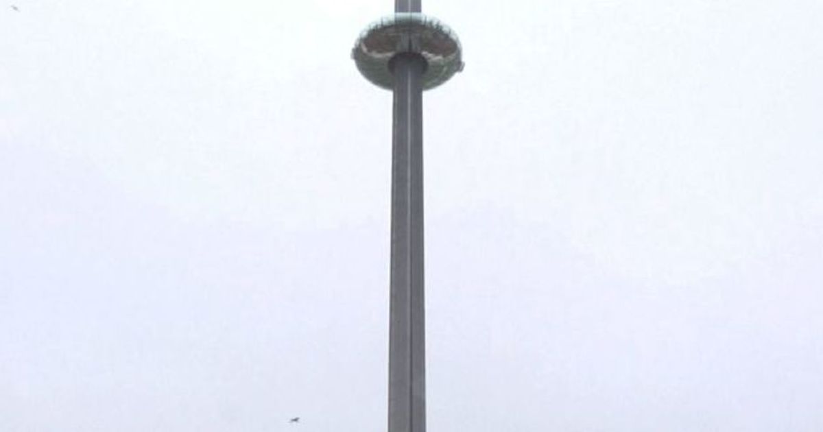 A Brighton apre la torre d’osservazione mobile più alta al mondo