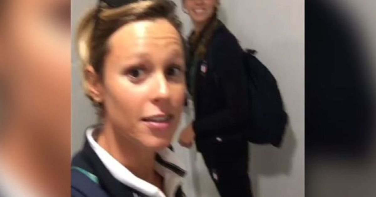 L’arrivo di Federica Pellegrini al Villaggio Olimpico in un video
