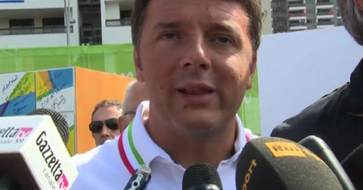 Rio 2016, Renzi: basta polemiche, orgogliosi del tricolore