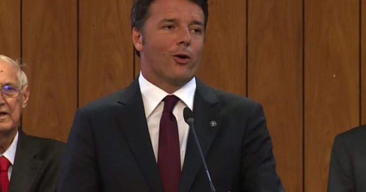 Rio 2016, Renzi: nel calcio tifiamo Brasile, l’Italia non c’è