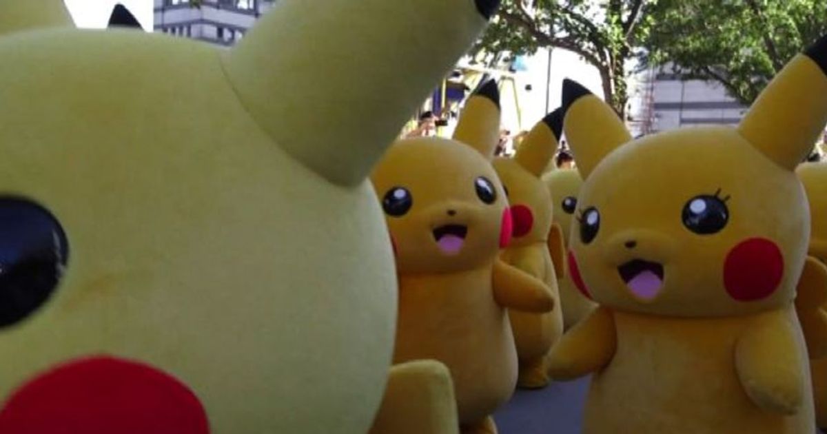 Pokemon-mania: mille Pikachu invadono Yokohama