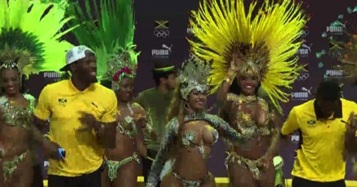 Rio 2016, entra in scena Usain Bolt fra samba e ballerine