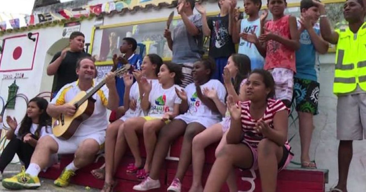 Rio 2016, i “Giochi per gioco” organizzati per i bambini poveri