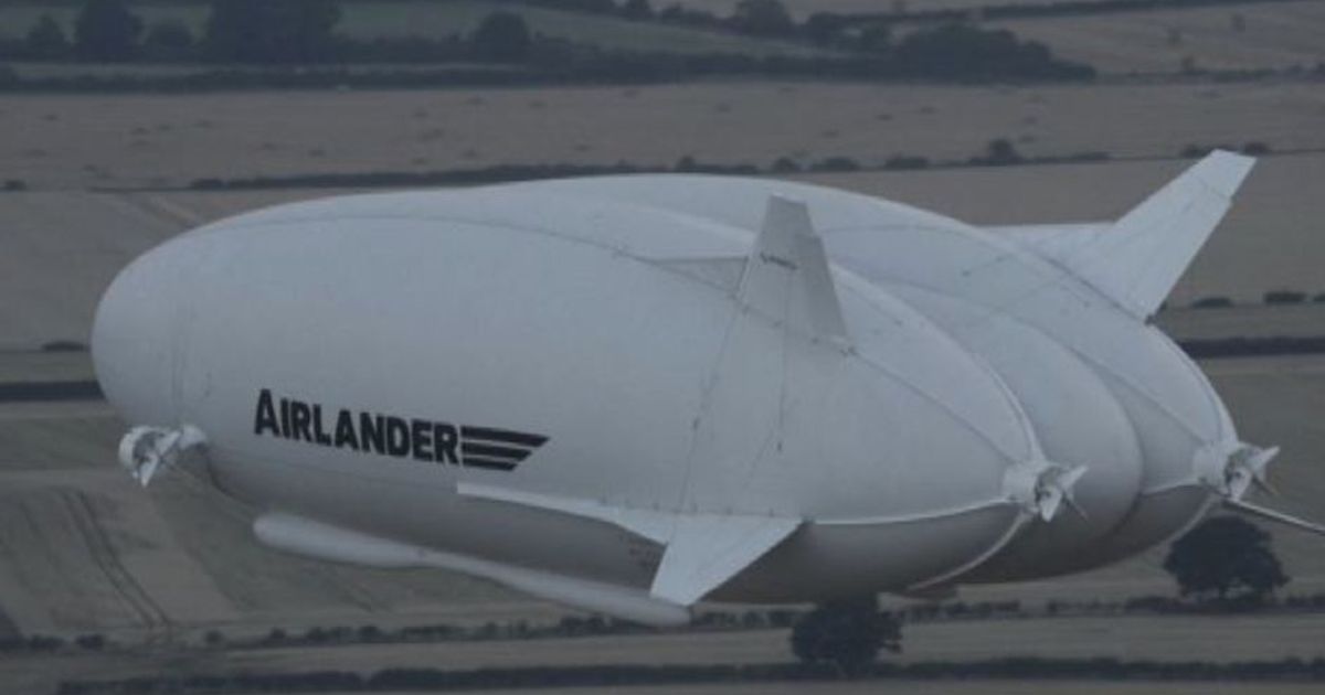 Decolla Airlander 10, il velivolo più grande del mondo