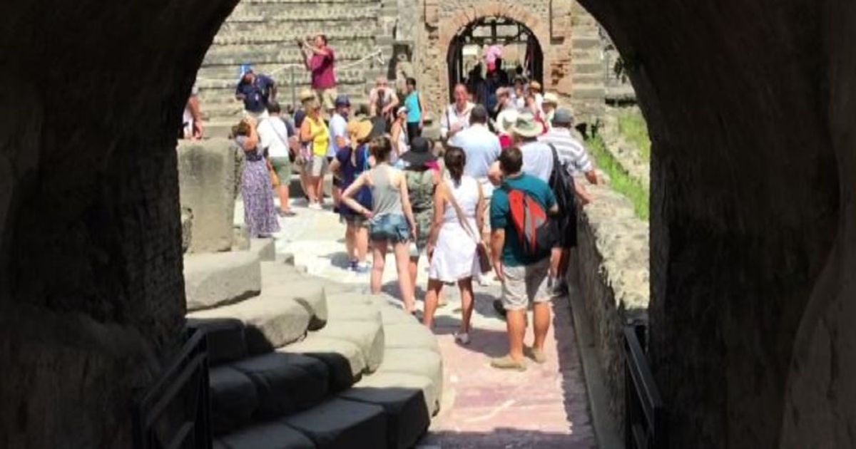 Boom di turisti a Pompei, da giugno ad agosto un’estate al top