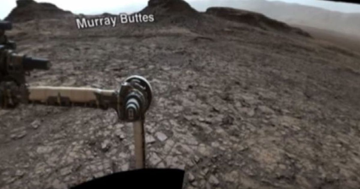 La sonda Nasa Curiosity scopre la “Monument Valley” marziana