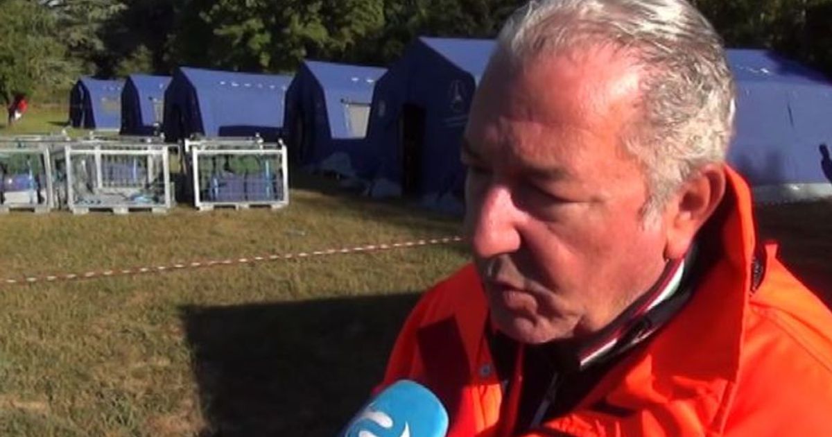 Amatrice, nascono le tendopoli per gli sfollati