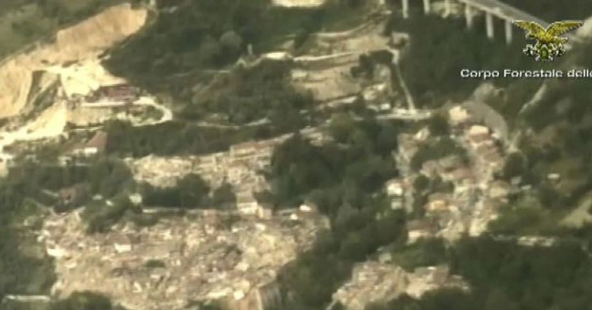 Nuovo video dall’alto: cosa (non) rimane di Amatrice