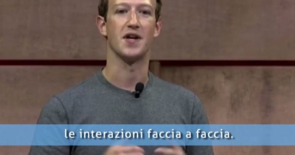 Zuckerberg: Facebook rovina comunicazione? Non l’avrei fondato