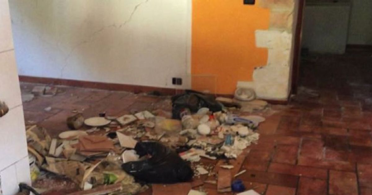 Sisma a Norcia: dentro la casa in macerie. Video esclusivo