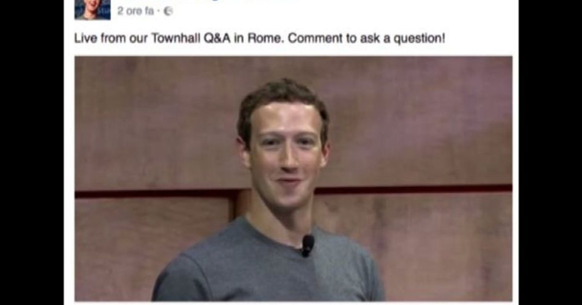 Sisma, i 500mila euro di Zuckerberg sono in pubblicità: polemica