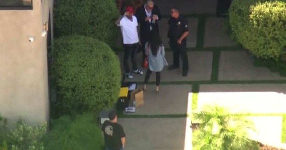 Il rapper Chris Brown nei guai: arrestato in casa