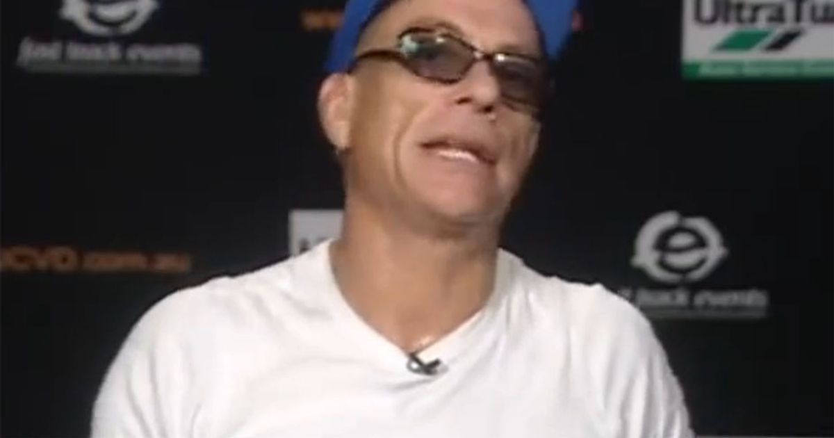 Van Damme trova le domande noiose e se ne va