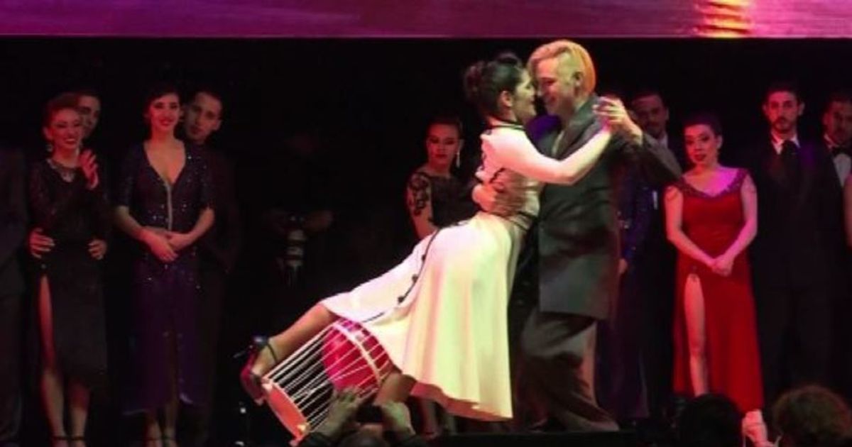 Mondiali di tango, la performance dei vincitori Hugo e Agustina