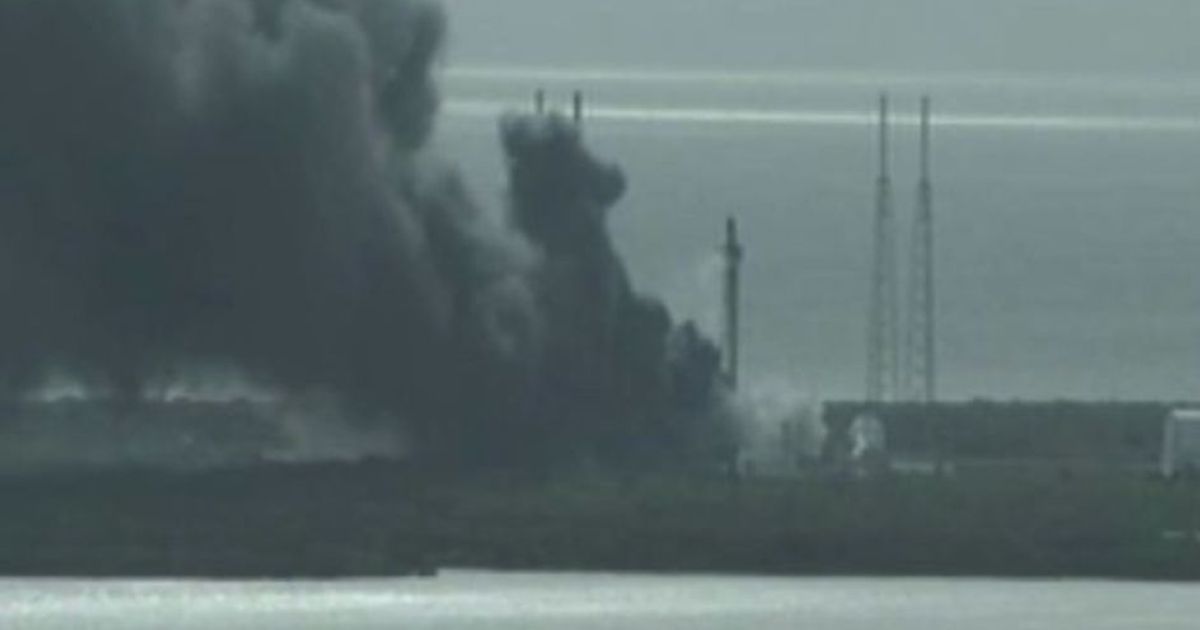 Spazio, esploso un razzo della Space X a Cape Canaveral