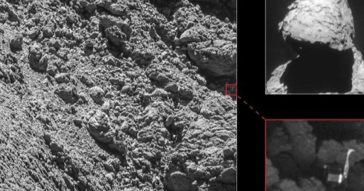 Spazio, la sonda Rosetta ha ritovato Philae sulla cometa 67/P