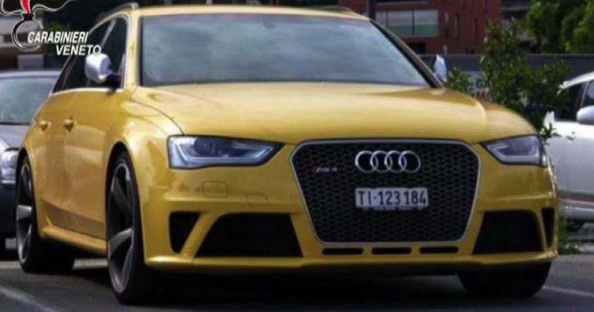 Arrestato il conducente della banda dell’Audi Gialla