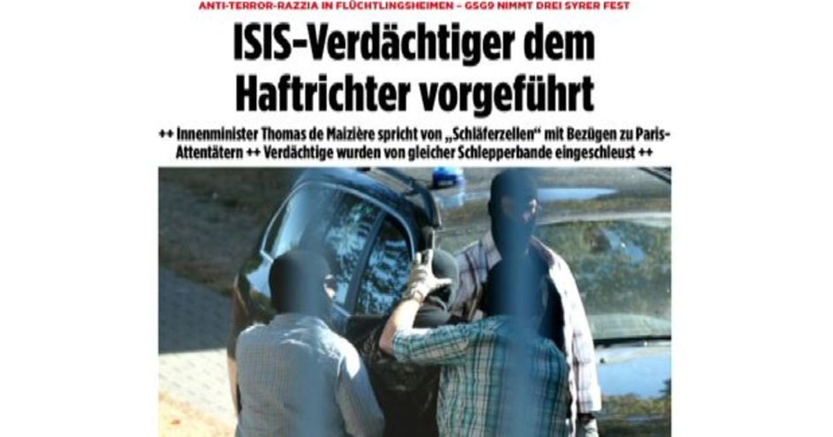 Arrestati tre siriani in Germania: è cellula dormiente dell’Isis
