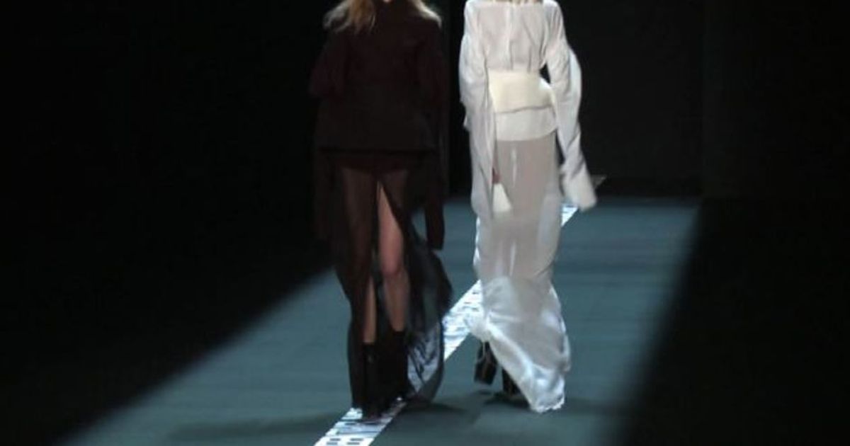 Misteriosa e potente, è la donna black and white di Vera Wang