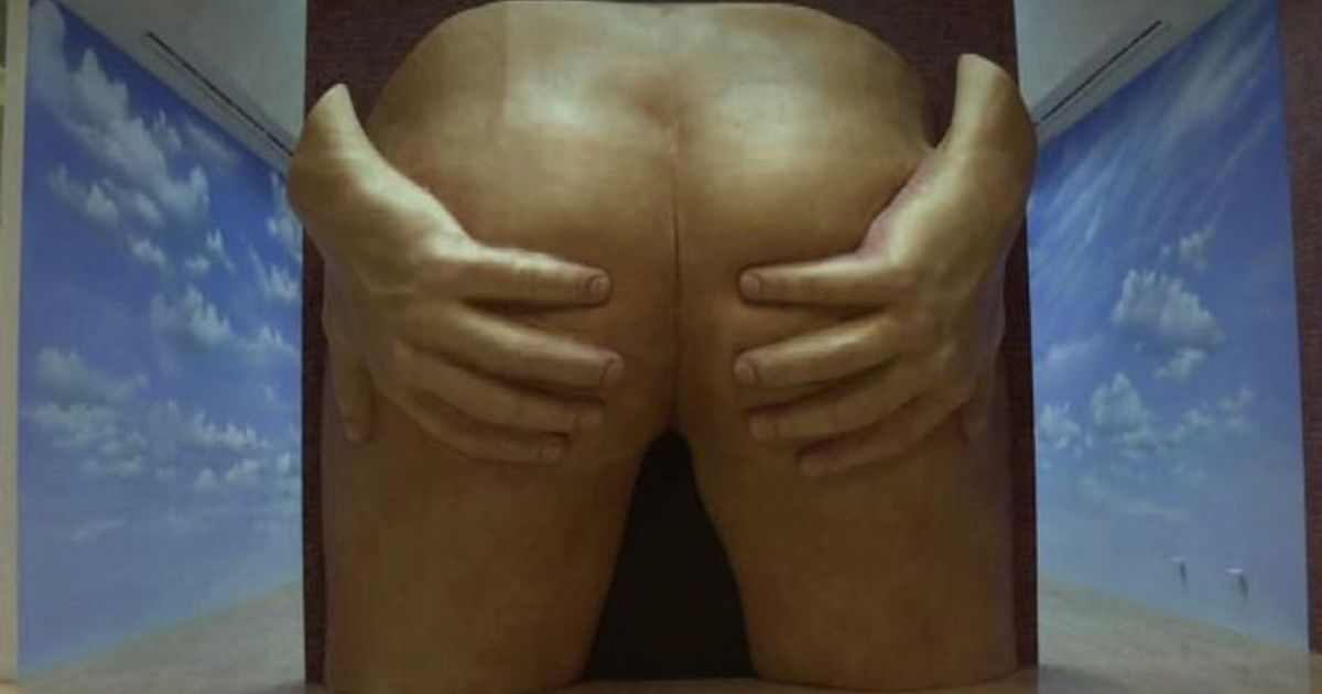 Un sedere enorme a Londra, tra le opere finaliste al Turner Prize