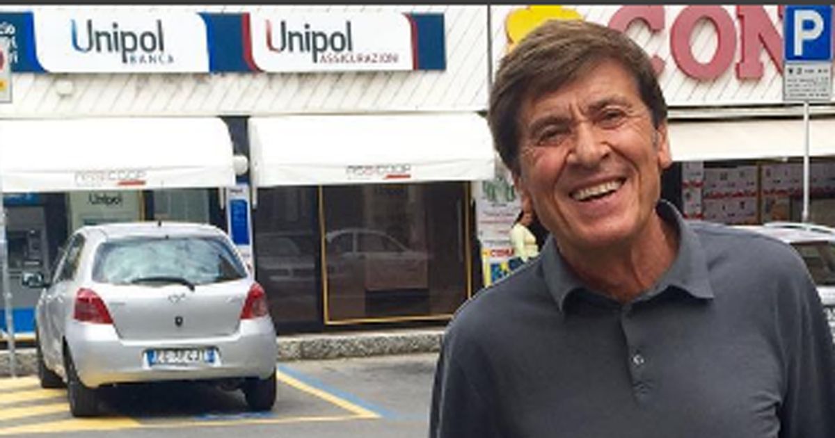Gianni Morandi, la foto della discordia e gli insulti e le scuse