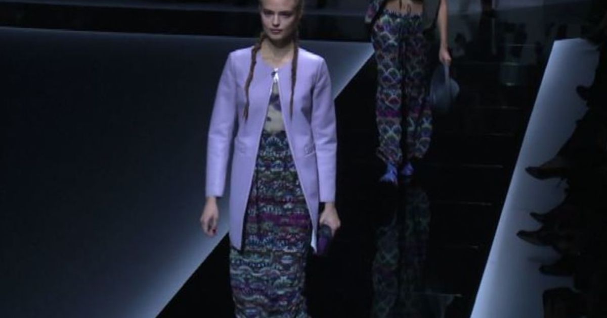 Moda Parigi, tutti i colori di Giorgio Armani