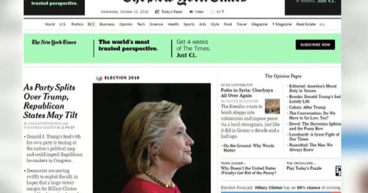 Usa 2016, Clinton: “Sono l’ultima cosa tra voi e l’apocalisse”