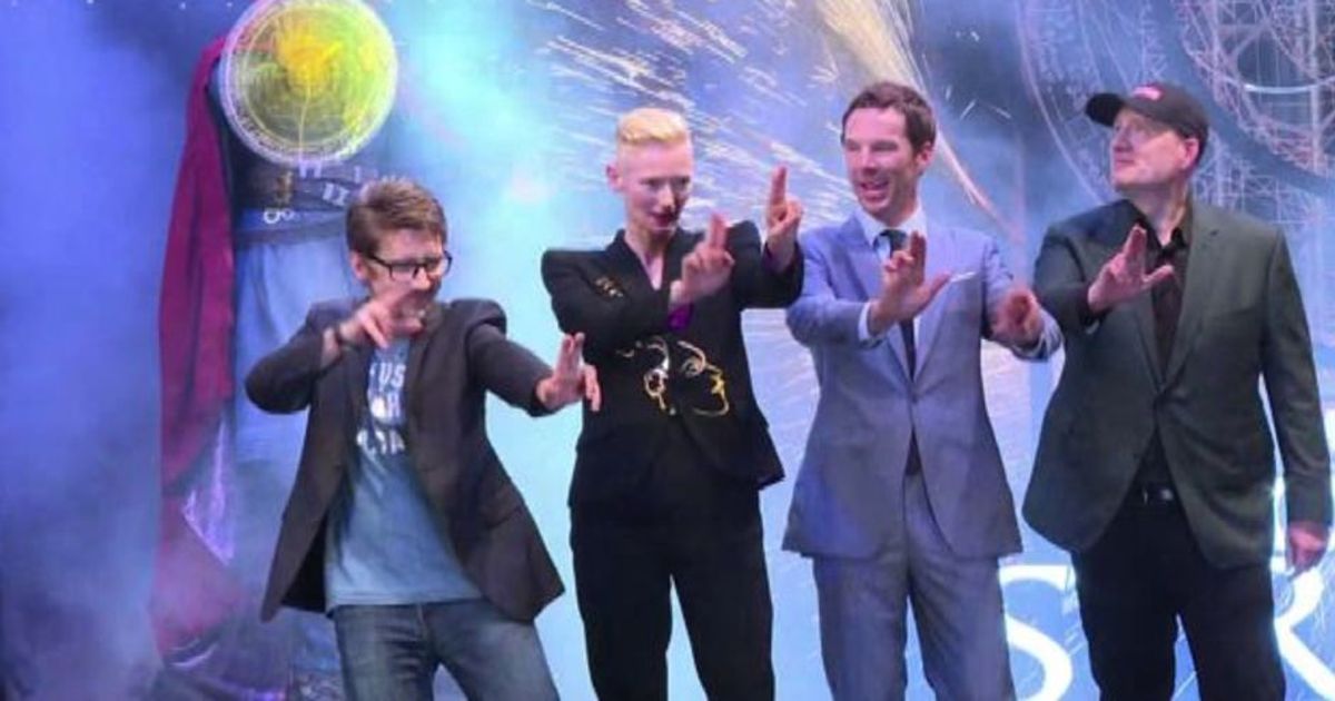 Folla ad Hong Kong per Benedict Cumberbatch e Tilda Swinton