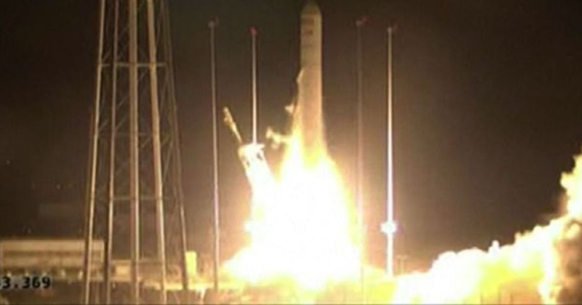 Spazio, lanciata con successo la navetta cargo Cygnus verso l’Iss