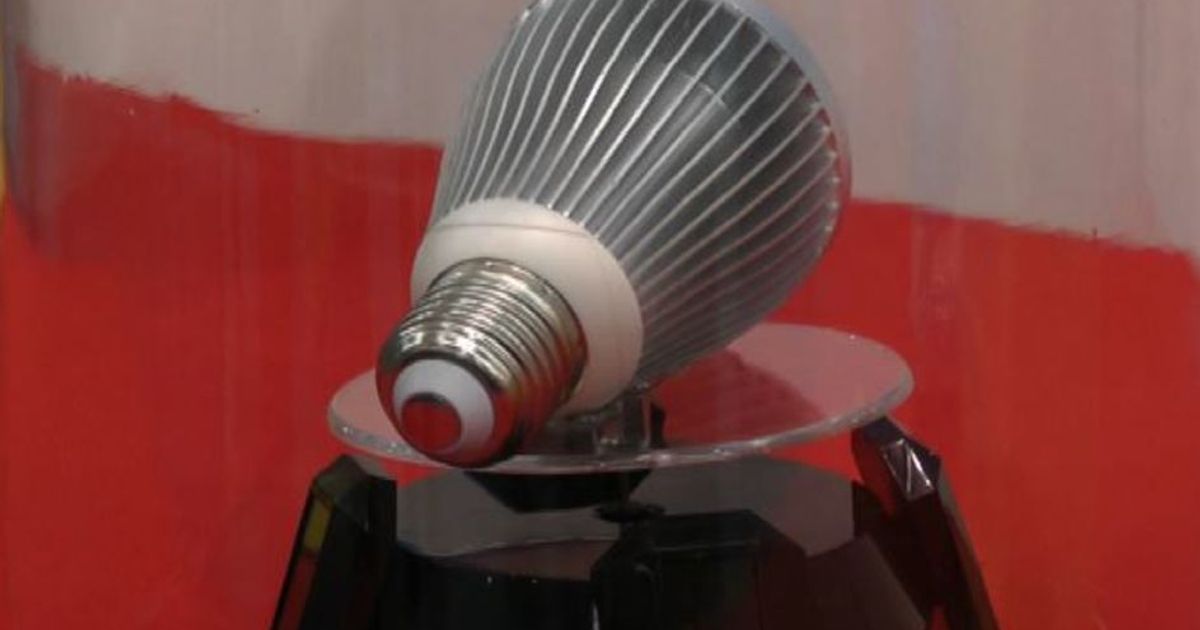 La lampadina che fa da allarme, l’idea della startup italiana