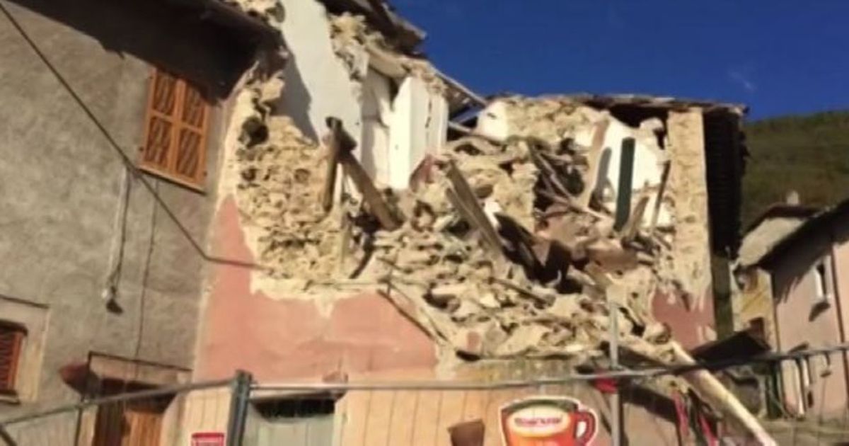 Sisma nella zona rossa di Castel Sant8217Angelo sul Nera