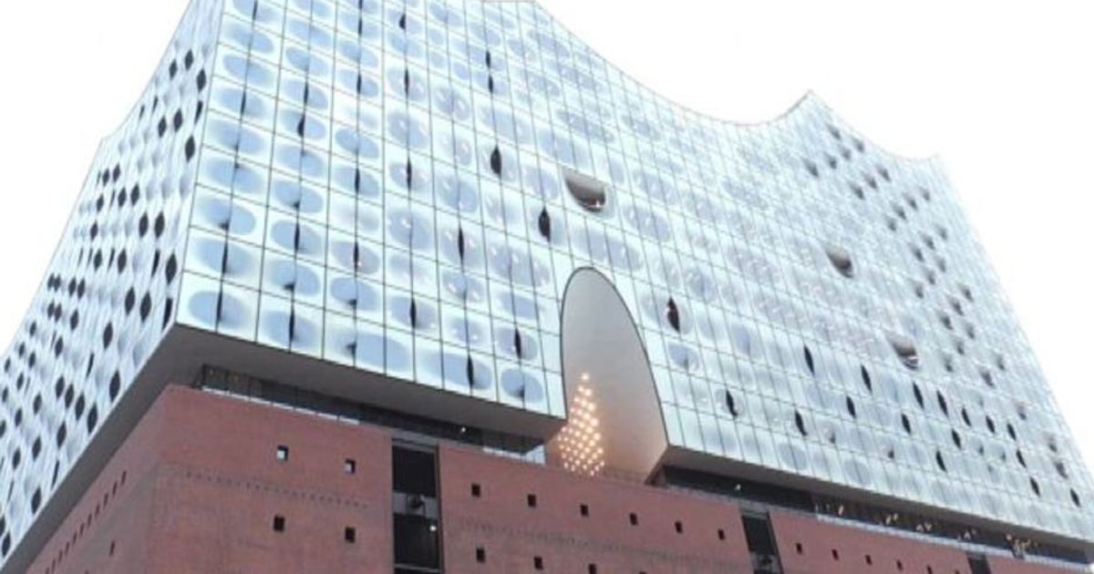 La Elbphilarmonie di Amburgo apre ai visitatori