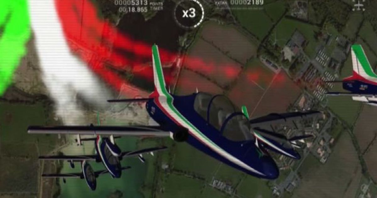 Le Frecce tricolori diventano un videogioco per iPhone e Android