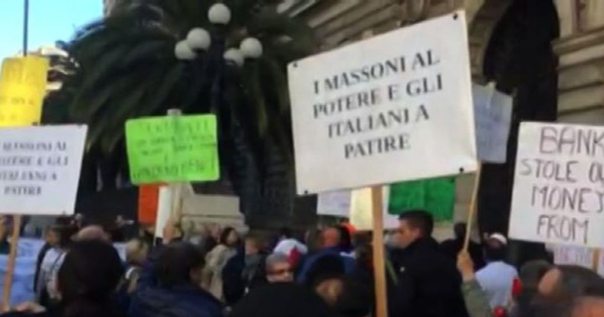 Risparmiatori e azionisti delle 4 banche protestano a Bankitalia