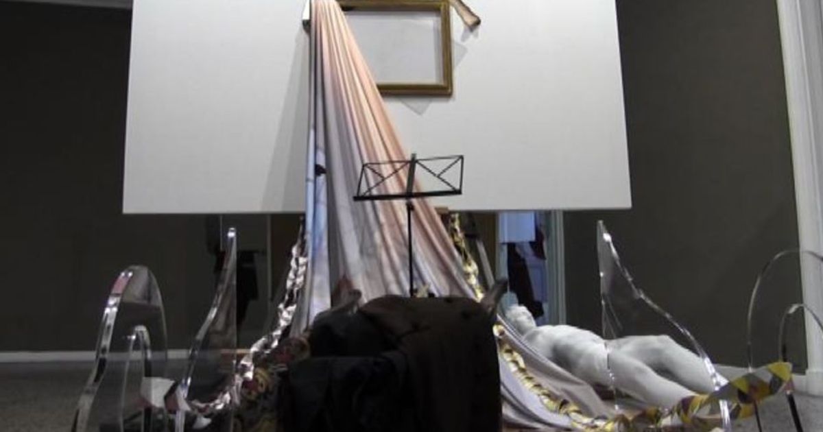 Giulio Paolini da Christian Stein: la struttura dell’opera d’arte